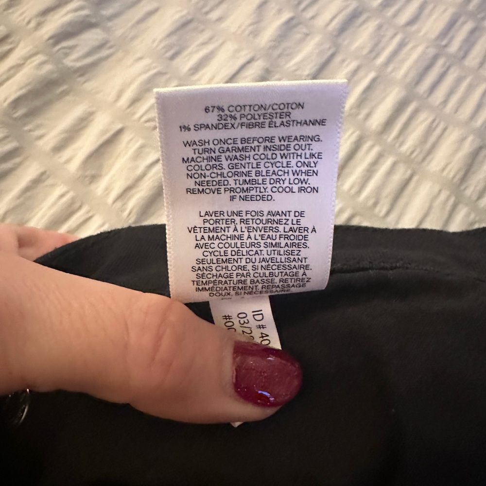 Express Black Mid Rise Legging Jeans - Picture 6 of 9
